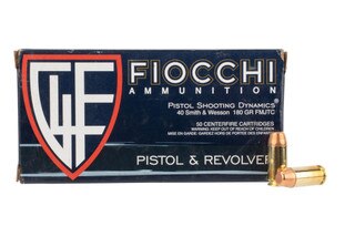 Fiocchi Pistol Dynamics .40 S&amp;W 180gr Truncated Cone FMJ - Box of 50
